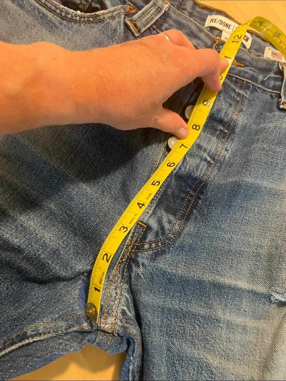 Re/Done Distressed Levi’s Jeans